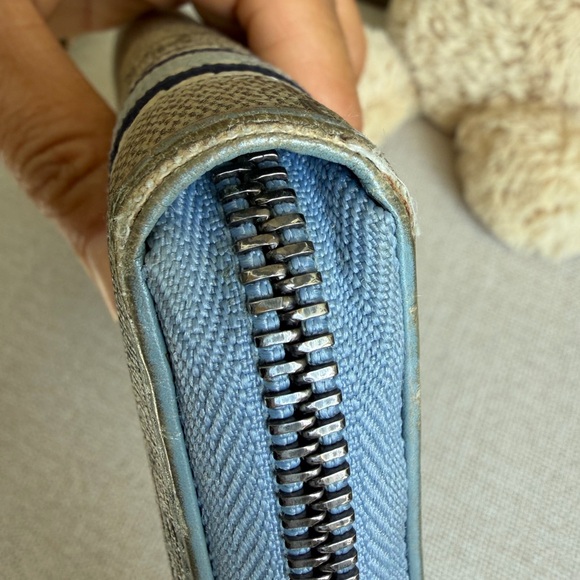 Gucci GG Canvas Zippy Wallet with COA - Picture 14 of 16